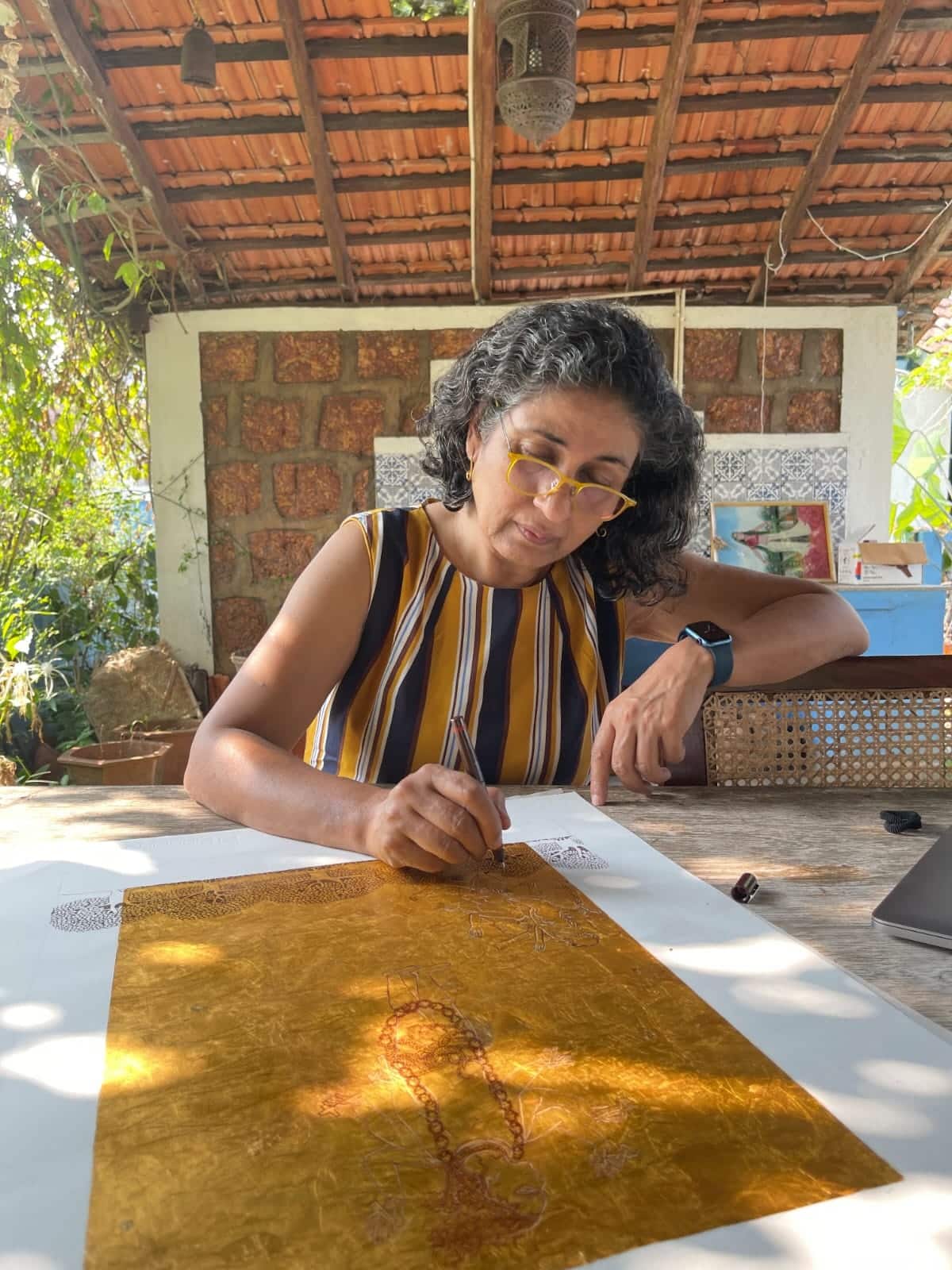 Imagining the universe as a womb and bringing a starfish home: Artist Seema Kohli on creating happy memories Imagining the universe as a womb and bringing a starfish home: Artist Seema Kohli on creating happy memories