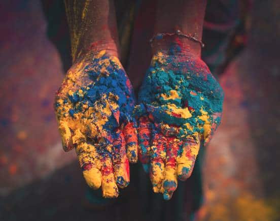 Gulal gotas are lac balls filled with gulal. (Picture: Bebashis Biswas via Unsplash)