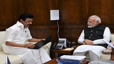BJP and DMK have sparred over allegations of Hindi imposition and over the Centre's refusal to approve Metro rail projects for Coimbatore and Madurai.