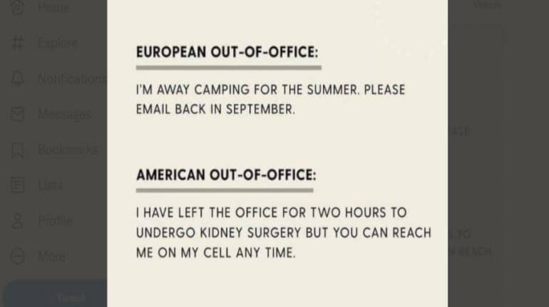 How Indians send out-of-office messages: Viral post sparks hilarious  responses