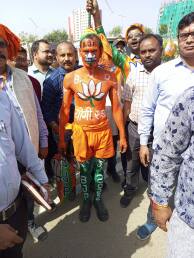 Preparations for Yogi Adityanath's swearing-in ceremony underway (Picture: News18)