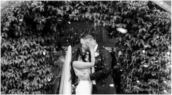 Congratulatory messages poured in for Glenn Maxwell and Vini Raman after they exchanged vows. (Image credit: Instagram/Vini Raman)