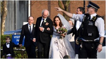 Assange’s wife Stella Moris is a former member of his legal team The couple had announced their engagement in November and were given permission to marry at Belmarsh prison in southeast London. 