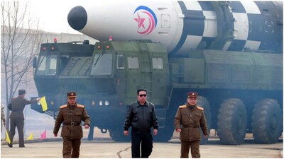 The North Korean leader also learned about ongoing research on "new underwater secret weapons" and "clarified a strategic plan for reorganizing the naval forces and establishing new units," KCNA said, without further details