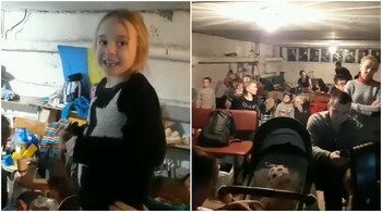 Amelia told the recorder that she wanted to sing “on a grand stage” and in front of an audience. (Screengrabs from the viral video)