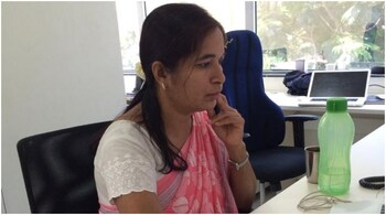 Radha Vembu is 49 and lives in Chennai. (Image: @radha.vembu/Facebook)