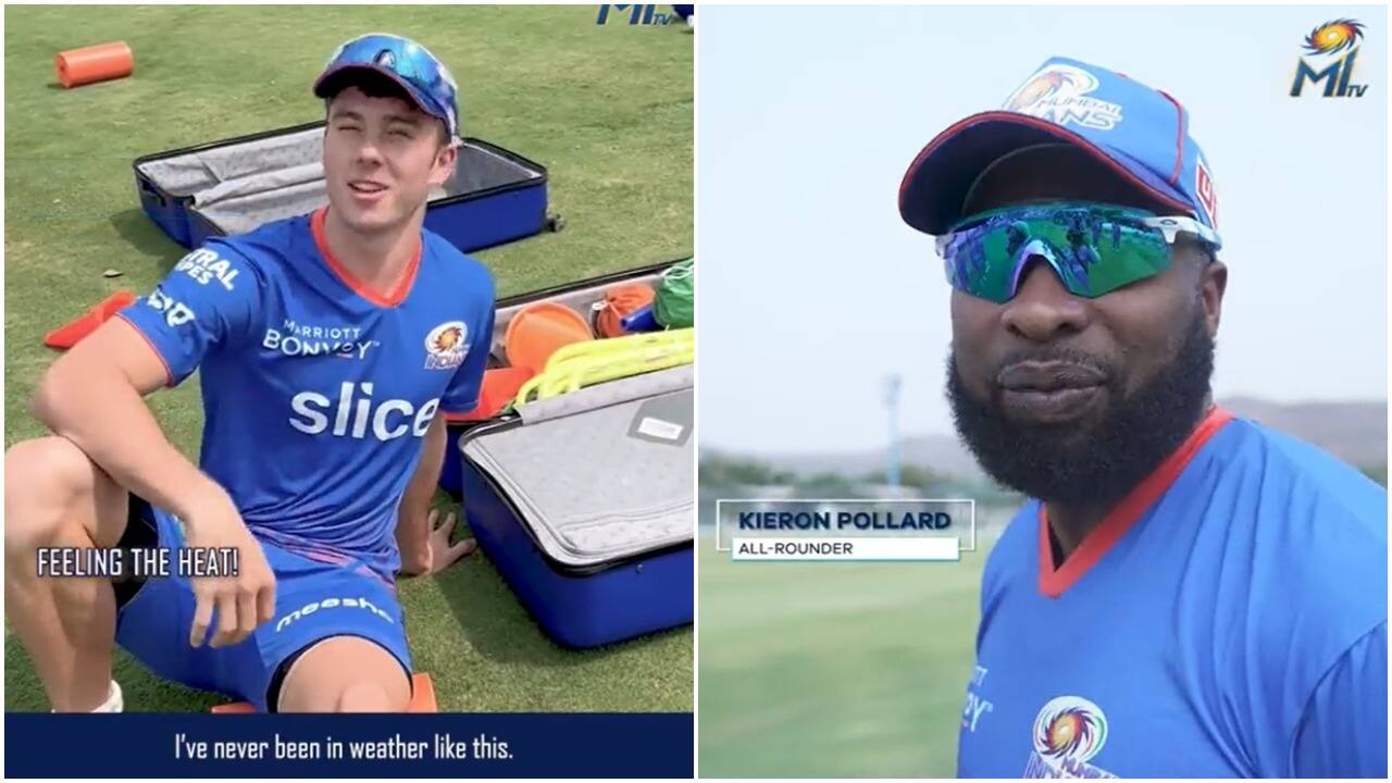 'It's very hot': Mumbai Indians' international players struggle with sun and sweat