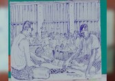 In Pics | Smuggled sketches offer glimpses into harsh Myanmar prison