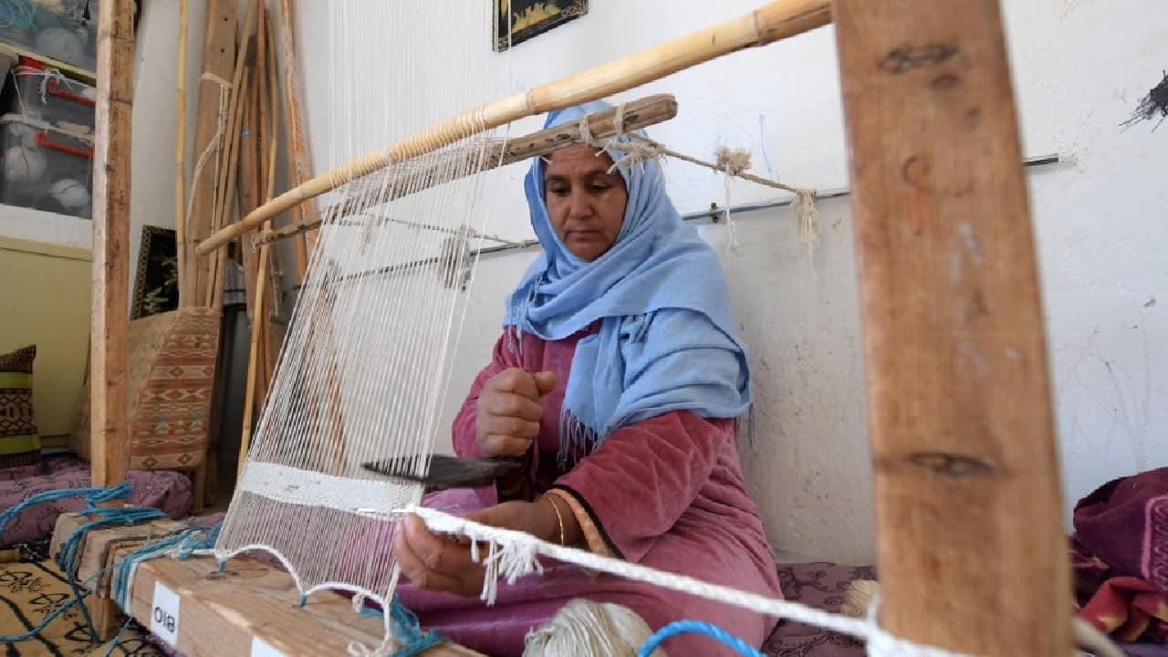 Some products, joint creations by artisans and Shanti designers, are sold to design-conscious Tunisians. Others are exported or sold to bigger firms -- such as Indigo, a manufacturer for Zara, or Mango, which recently bought 164 rugs made from recycled jeans. For now, the system still relies on some support from non-profits such as Oxfam or on Danish development aid. But Baccouche has big ambitions, with Shanti expanding into sustainable agriculture and eco-tourism. "We're trying to set up an entire, eco-friendly production and logistics chain," he said. (Image: AFP)