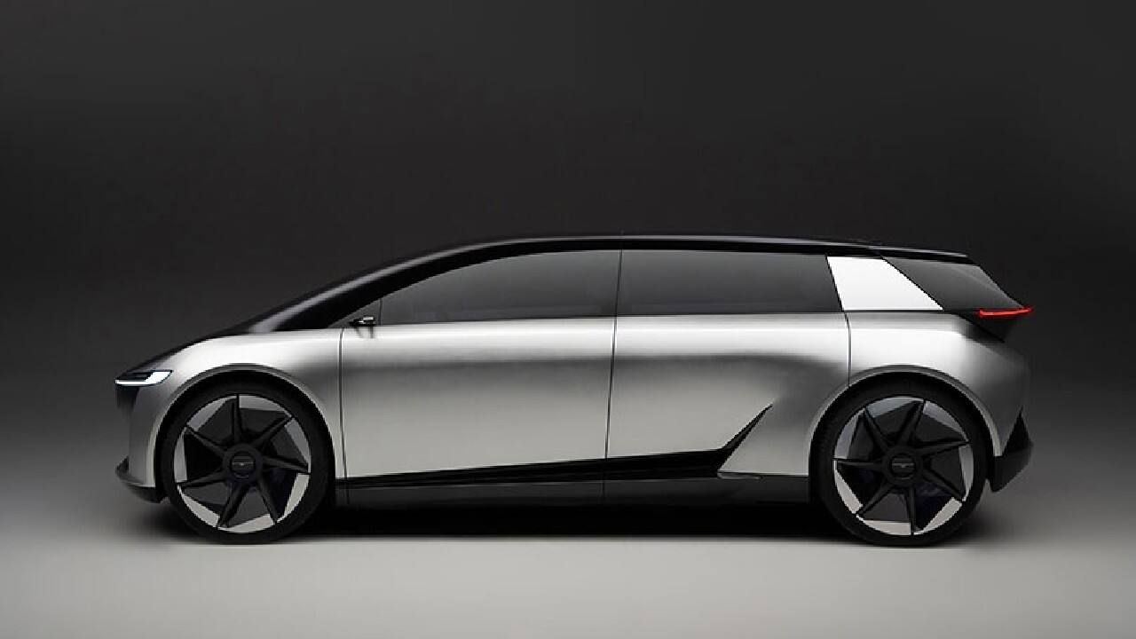 Derived from the Sanskrit language, the name AVINYA stands for ‘Innovation’. The AVINYA Concept introduces a new typology of mobility that liberates enormous roominess and comfort, not restricted by traditional segmentation. It comes packed with new age technology, software and artificial intelligence that work in the background to deliver wellness and tranquility during transit. (Source: Tata Motors)