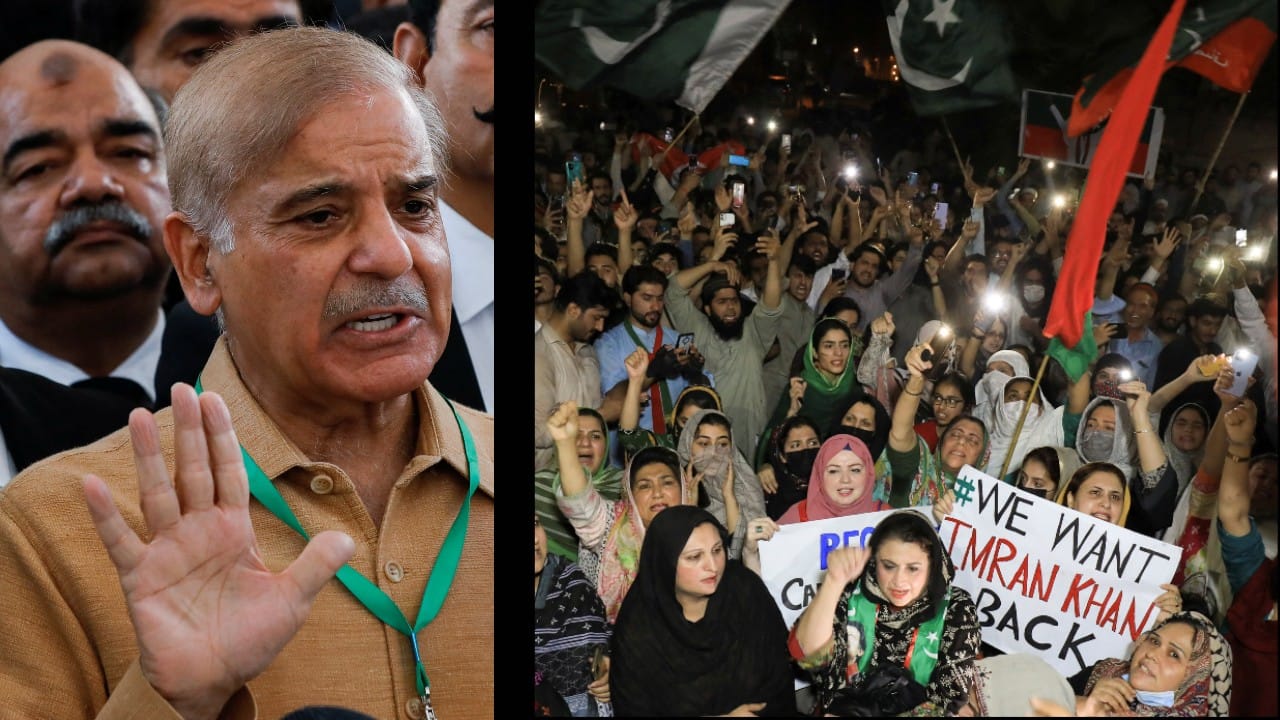 Pakistan's parliament chose a more Western-friendly politician, Shehbaz Sharif, as prime minister on April 11, completing the ousting of predecessor Imran Khan in a political crisis that has sparked street protests and a mass resignation of lawmakers. Sharif's election brings to a close a week-long constitutional confrontation that reached its climax on April 10 when Khan lost a no-confidence vote, although the nuclear-armed nation is likely to remain prone to political and economic turbulence. (Image: Reuters) Pakistan's parliament chose a more Western-friendly politician, Shehbaz Sharif, as prime minister on April 11, completing the ousting of predecessor Imran Khan in a political crisis that has sparked street protests and a mass resignation of lawmakers. Sharif's election brings to a close a week-long constitutional confrontation that reached its climax on April 10 when Khan lost a no-confidence vote, although the nuclear-armed nation is likely to remain prone to political and economic turbulence. (Image: Reuters)