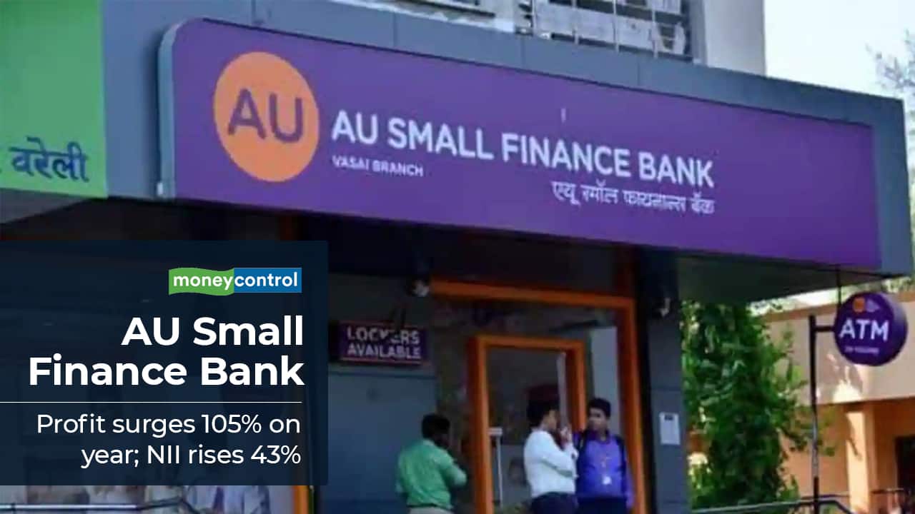 AU Small Finance Bank: AU Small Finance Bank Q3 profit jumps 30% to Rs 393 crore, net interest income jumps 41%. The small finance bank has recorded a 30% year-on-year growth in profit at Rs 392.8 crore for quarter ended December FY23, led by net interest income and lower provisions. Net interest income grew by 41% to Rs 1,153 crore for the quarter with 10 bps YoY fall in net interest margin at 6.2%. Asset quality improved with the gross non-performing assets (NPA) as a percentage of gross advances falling 9 bps QoQ to 1.81% and net NPA declining 5 bps QoQ to 0.51% for the quarter.