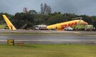 Cargo jet skids off runaway in Costa Rica, splits in half Cargo jet skids off runaway in Costa Rica, splits in half