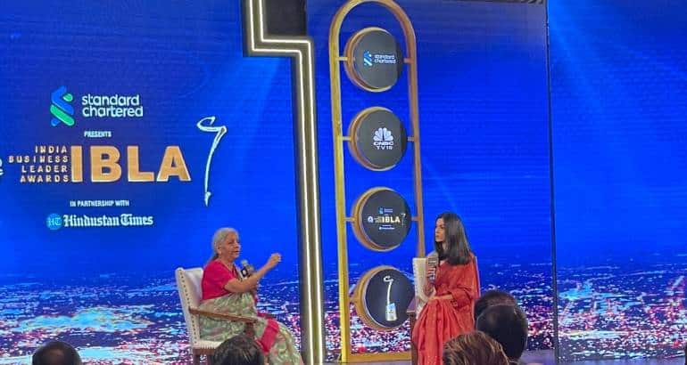 IBLA 2022 Highlights | FM Sitharaman exchanges views with India Inc czars; Adar Poonawalla bags top honour - Moneycontrol