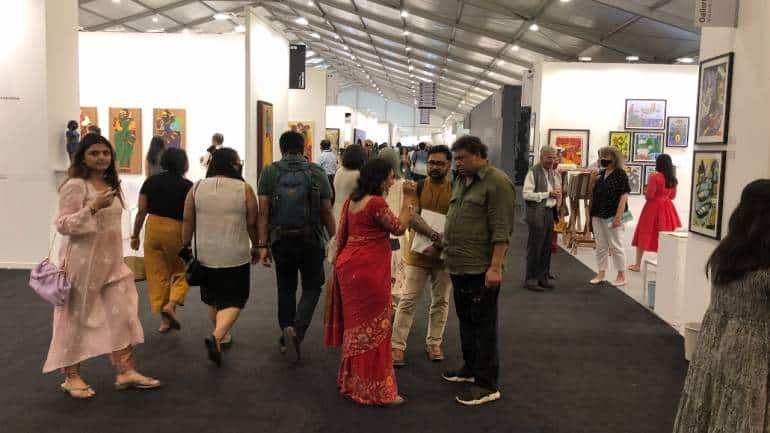 The India Art Fair returned in its physical form after two years.