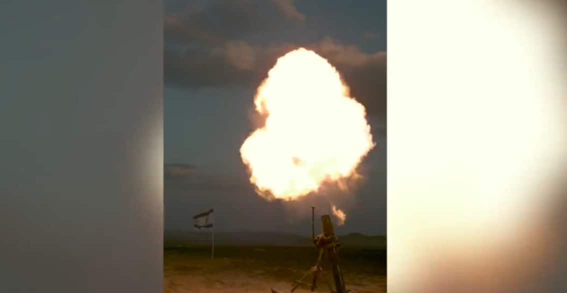 "It may sound like science fiction, but it's real," Israel's Prime Minister Naftali Bennet tweeted, as he shared visuals of Iron Beam's successful test operation. (Image: Video screengrab shared on Twitter/@naftalibennett) "It may sound like science fiction, but it's real," Israel's Prime Minister Naftali Bennet tweeted, as he shared visuals of Iron Beam's successful test operation. (Image: Video screengrab shared on Twitter/@naftalibennett)