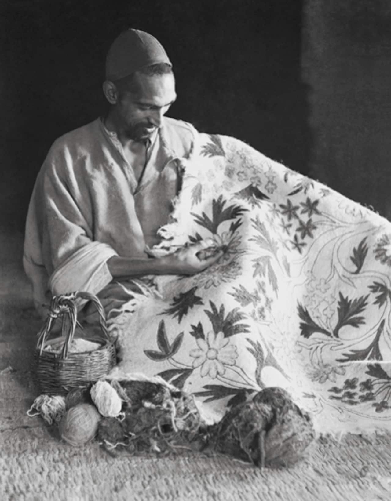 Some of the photographs are like time capsules, preserving Kashmir's crafts and culture. (Photo courtesy Mahatta & Co.)