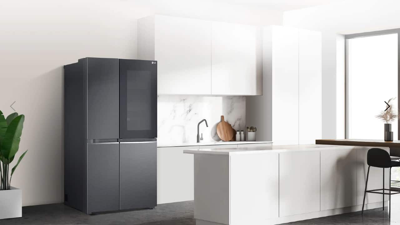 LG’s new InstaView Side-By-Side refrigerator now offers a 23 percent larger InstaView Window for a wider view of the content inside. The tinted glass will illuminate the inside of the fridge by simply knocking on it twice. The new side-by-side refrigerator also comes with a that uses UVnano technology to automatically clean the nozzle of the dispenser, thus reducing bacteria from the water by 99.99 percent. 