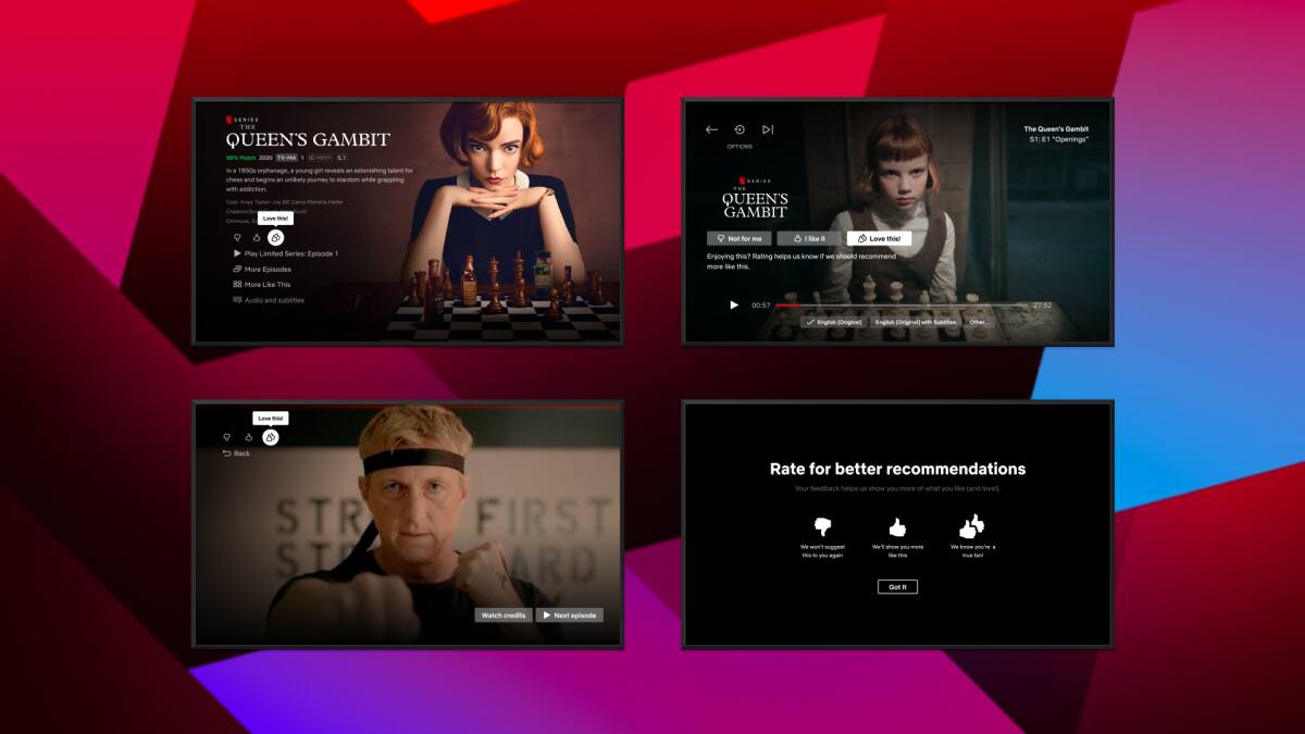 Netflix gives Two Thumbs Up to users for improved recommendations