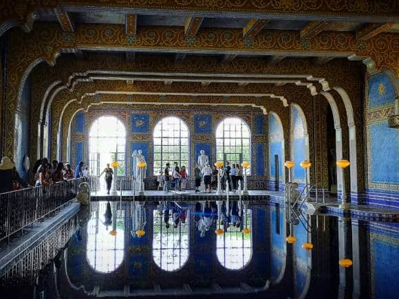 Indoor pool at Hearst Castle, which was envisioned by newspaper magnate William Randolph Hearst who lived here from time to time between 1919 and 1947. It’s not just a treasure trove of art and architecture but full of fascinating tales. (Photo by Ashwin Rajagopalan)