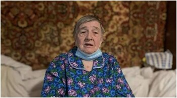 Vanda Obiedkova died hiding in a basement during the siege of Mariupol (Image: MFA_Ukraine/Twitter)