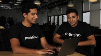 Vidit Aatrey, co-founder and CEO (L) and Sanjeev Barnwal co-founder and CTO (R), Meesho