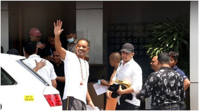 Will Smith spotted at Mumbai airport in first public appearance since  Oscars slapgate