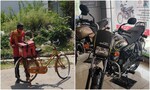 Zomato agent, photographed on bicycle in scorching heat, gets bike, thanks to internet Zomato agent, photographed on bicycle in scorching heat, gets bike, thanks to internet