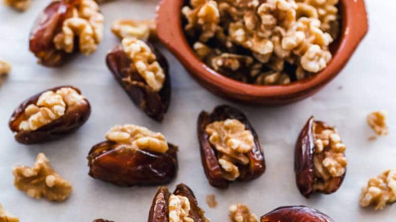 The price of dates ranges from Rs 200 per kg for the small-sized Irani Muzufan to Rs 1,800 per kilogram for Medjool King dates. (Representational image: Ella Olsson via Unsplash)