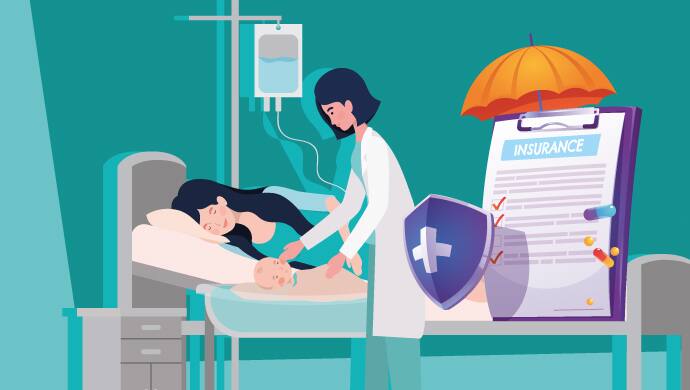 What does new-born health insurance cover pay for?