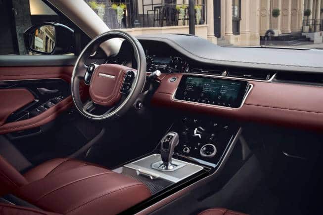 Land Rover’s Evoque comes in non-leather vegan-friendly alternatives made using sustainable materials such as wool-polyester blend and Eucalyptus Melange, a hybrid plant-based product that consists of 70% polyester and 30% tensile fibres.