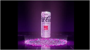 "What do you think pixels taste like?" Coca-Cola tweeted with a clip. (Image: @CocaCola/Twitter)