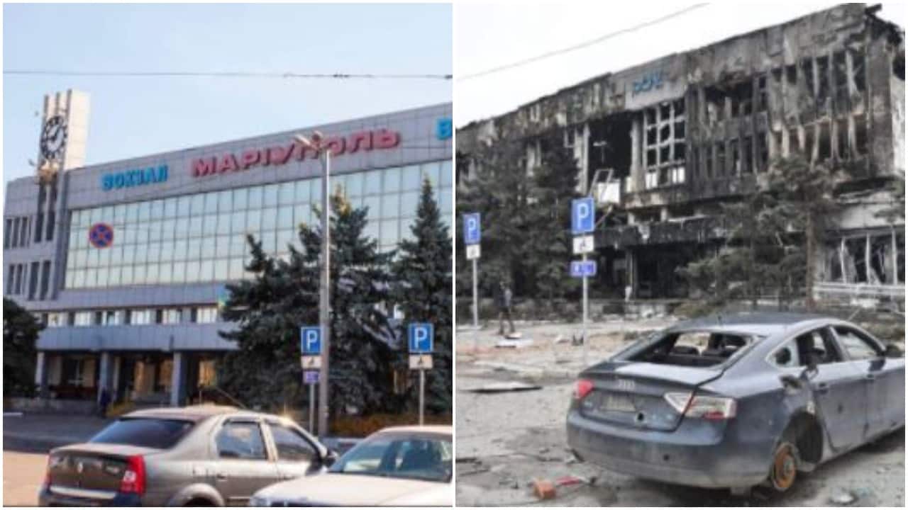 Before and after: Mariupol pics go viral as Russia claims control of Ukrainian city