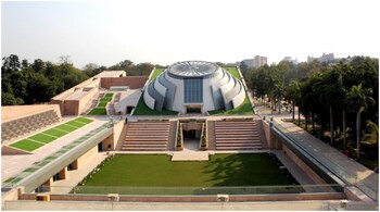The Pradhan Mantri Sangrahalaya (Museum of PMs) was inaugurated by Prime Minister Narendra Modi today. (Image: @KanchanGupta/Twitter)