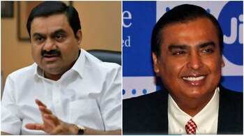 Gautam Adani, Mukesh Ambani -- two of India's richest men.