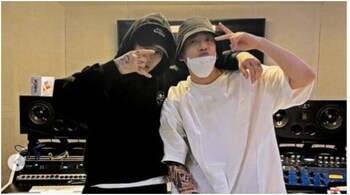 BTS singer Jungkook and Jay Park. (Image credit: moresojuplease/Instagram)