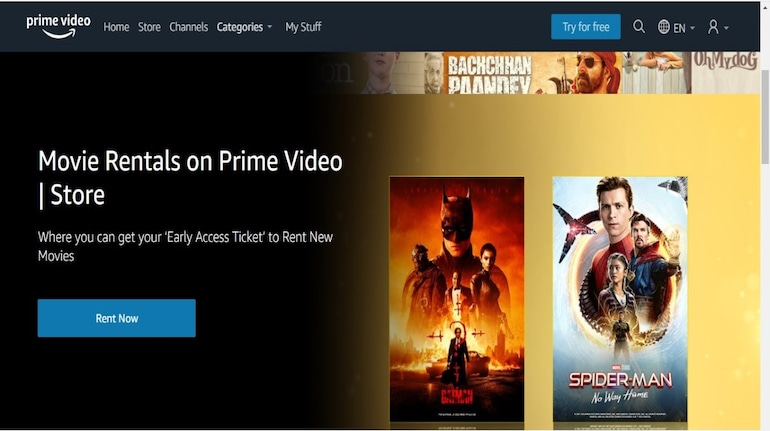Amazon Prime launches movie rental service in India