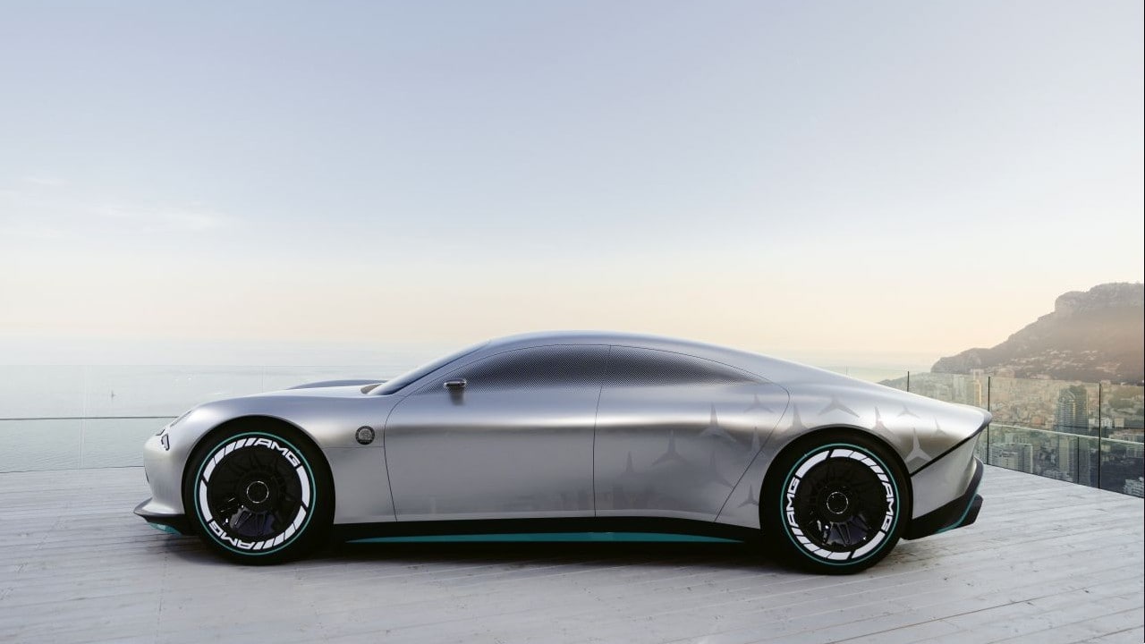 Mercedes-Benz Vision AMG Concept Showcases Future All-electric ...