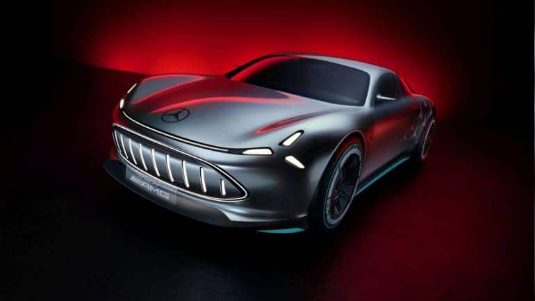 Mercedes-Benz Vision AMG Concept showcases future all-electric performance cars