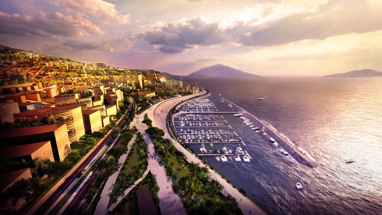 The city will not be made of gold metal. Making sure the world don’t misunderstand it, Bukele clarified it, “And no, the city won’t be made up of golden metal; that is just the architect’s choice of color for the scale model. The actual city will be mostly green (trees) and blue (sea).” (Image: Twitter @nayibbukele)