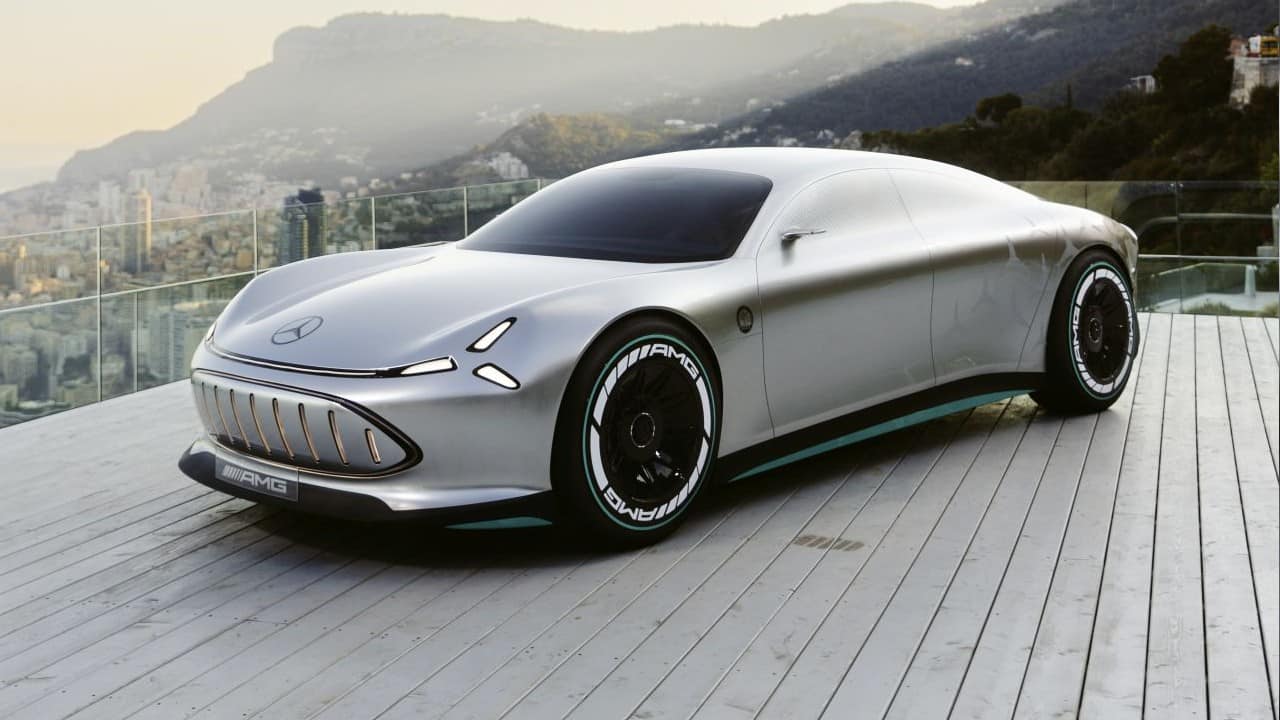Mercedes-Benz Vision AMG Concept showcases future all-electric performance cars