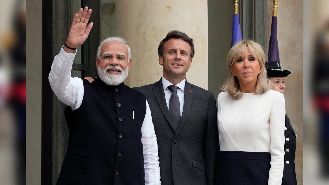 modi tour france