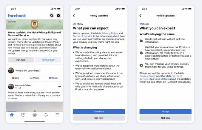 Consent flow for Indian users