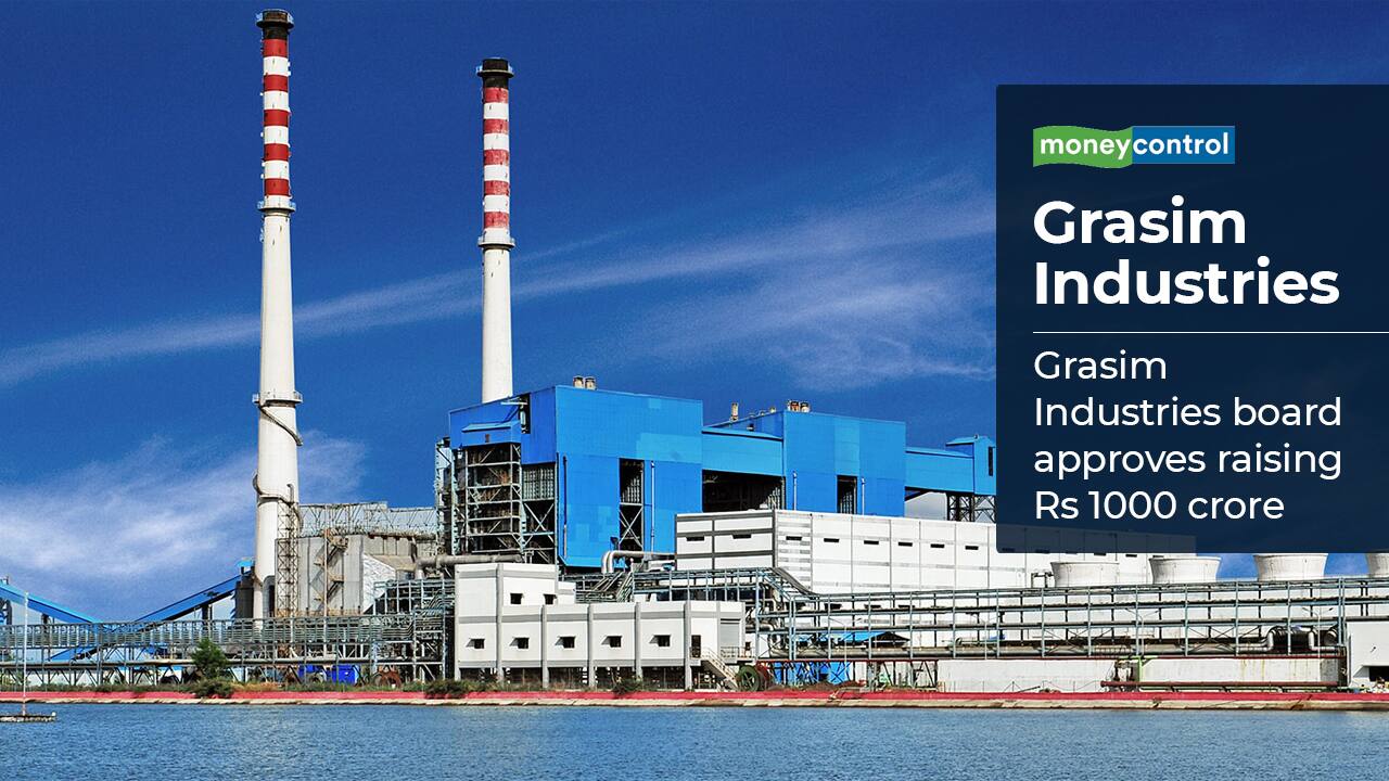 Grasim Industries board approves raising Rs 1,000 crore . Grasim Industries board has approved raising Rs 1,000 crore via non convertible debentures on a private placement basis in one or more tranches.