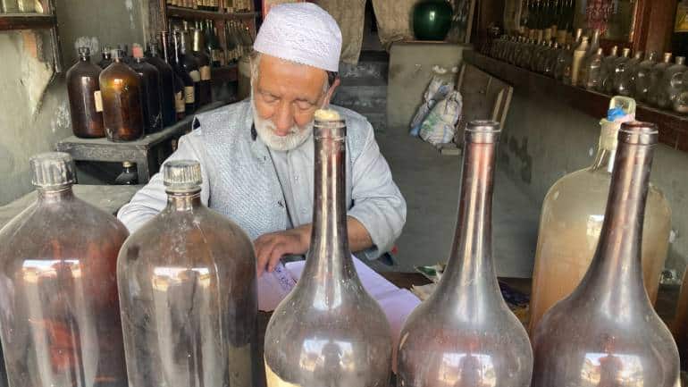 This 102-year-old shop in Kashmir is still making rose water the traditional way..