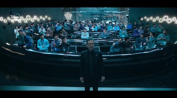 In 'Escaype Live', Jaaved Jaaferi plays Ravi Gupta, a dynamic corporate who also has to deal with internal conflicts. (Image: Screen grab/Disney+Hotstar trailer)