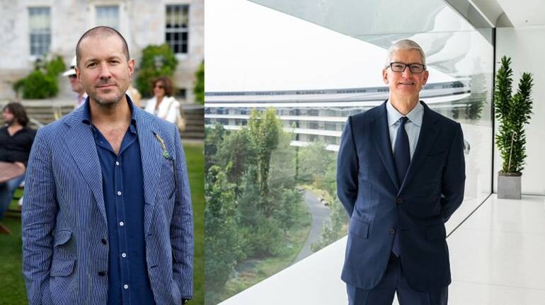 Sir Jonathan Ive and Tim Cook. (Jony Ive photo credit: Marcus Dawes via Wikimgedia Commons CC 3.0; Tim Cook image: Book Kraft CC 4.0)