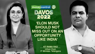 WEF Davos 2022: Telangana IT Minister KT Rama Rao on EV opportunity In India, Elon Musk and more