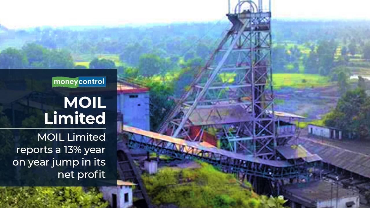 MOIL Limited reports a 13 percent year on year jump in its net profit. MOIL Limited reports a 13 percent year on year jump in its net profit to Rs 131 crore as compared to a profit of Rs 116 crore during the last year period aided by lower inventory costs and lower other expenses. The revenues for the quarter increased marginally by 4 percent to Rs 467.9 crore.