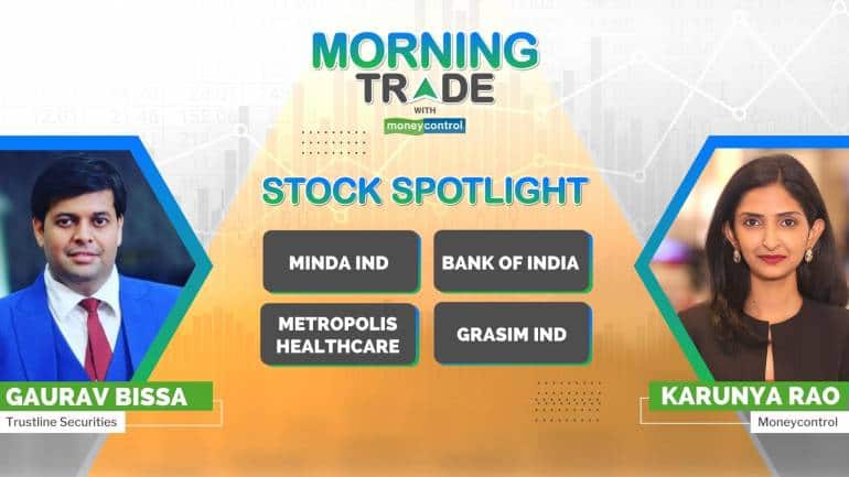 Morning Trade Live | Stocks in focus: Minda Ind, Bank of India, Metropolis & Grasim | Is Indian startup boom over?